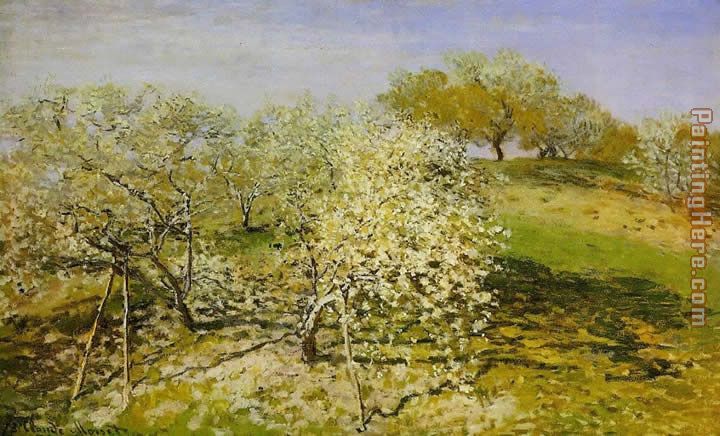 Springtime 1 painting - Claude Monet Springtime 1 art painting